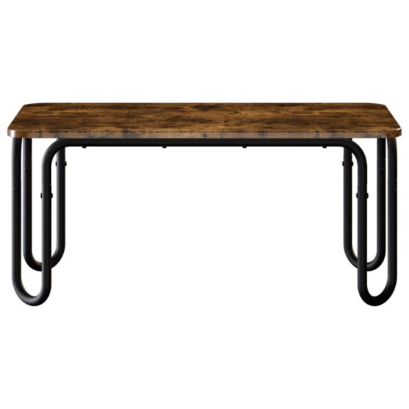 vidaXL Konferenčný stolík Dymový dub 79,5 x 40 x 36 cm – Obrázok 3