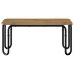 vidaXL Konferenčný stolík Dub artisan 79,5 x 40 x 36 cm – Obrázok 3