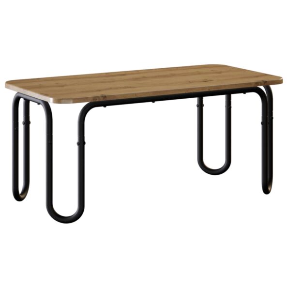 vidaXL Konferenčný stolík Dub artisan 100 x 50 x 45 cm – Obrázok 2