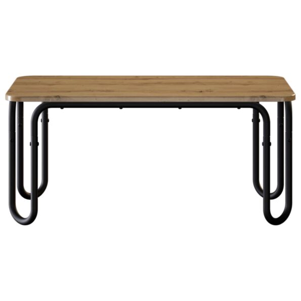 vidaXL Konferenčný stolík Dub artisan 100 x 50 x 45 cm – Obrázok 3