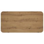 vidaXL Konferenčný stolík Dub artisan 100 x 50 x 45 cm – Obrázok 4