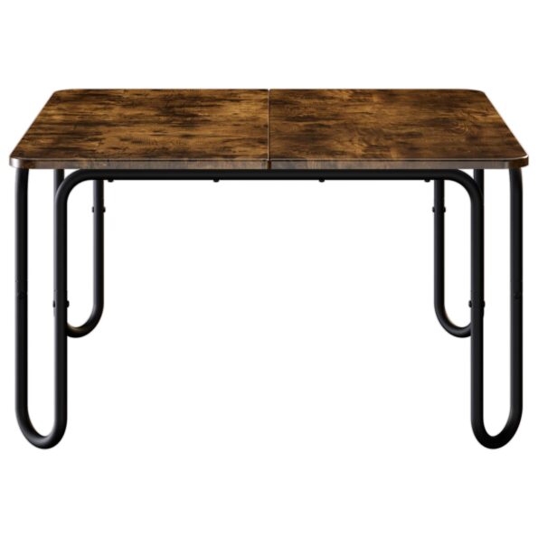 vidaXL Konferenčný stolík Dymový dub 79,5 x 79,5 x 45 cm – Obrázok 3