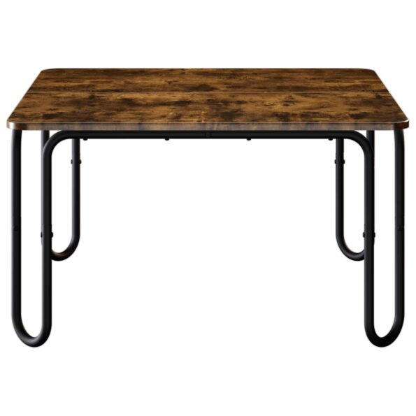 vidaXL Konferenčný stolík Dymový dub 79,5 x 79,5 x 45 cm – Obrázok 4