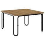 vidaXL Konferenčný stolík Dub artisan 79,5 x 79,5 x 45 cm – Obrázok 2
