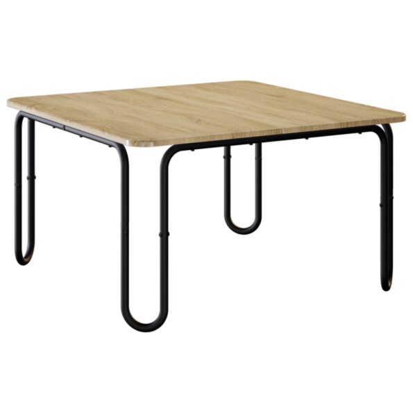 vidaXL Konferenčný stolík Dub sonoma 100 x 100 x 45 cm – Obrázok 2