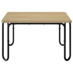 vidaXL Konferenčný stolík Dub sonoma 100 x 100 x 45 cm – Obrázok 4