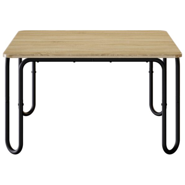 vidaXL Konferenčný stolík Dub sonoma 100 x 100 x 45 cm – Obrázok 4