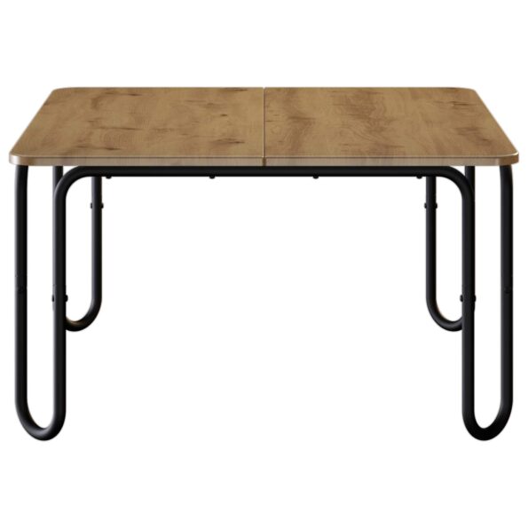 vidaXL Konferenčný stolík Dub artisan 100 x 100 x 45 cm – Obrázok 3