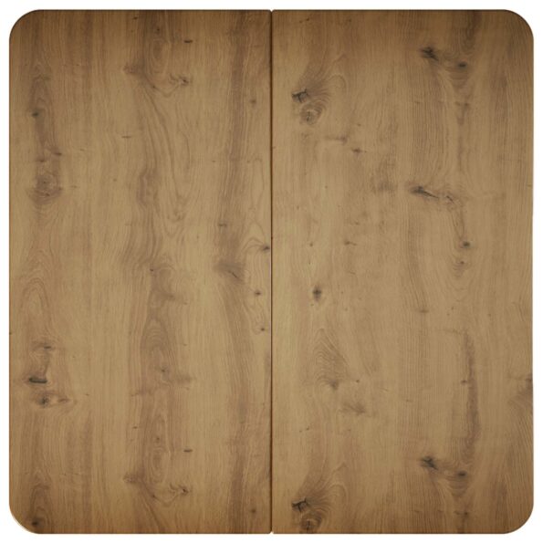 vidaXL Konferenčný stolík Dub artisan 100 x 100 x 45 cm – Obrázok 5