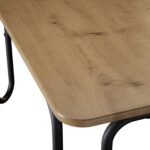 vidaXL Konferenčný stolík Dub artisan 100 x 100 x 45 cm – Obrázok 6