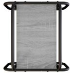 vidaXL Konferenčný stolík Sivý Sonoma 40 x 40 x 51 cm Kompozitné drevo – Obrázok 4