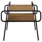 vidaXL Konferenčný stolík Dub artisan 60 x 60 x 51 cm Kompozitné drevo – Obrázok 3