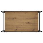vidaXL Konferenčný stolík Dub artisan 100 x 50 x 51 cm – Obrázok 5