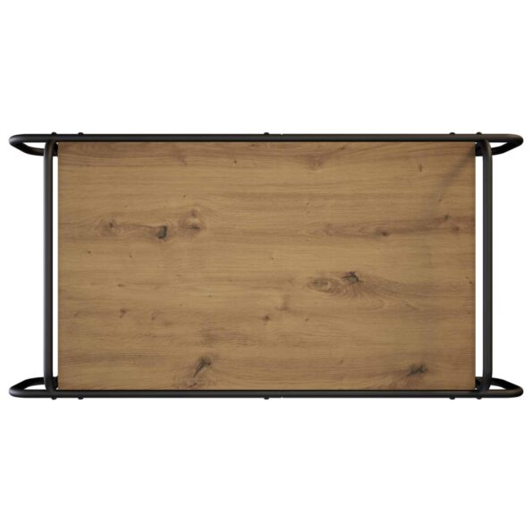 vidaXL Konferenčný stolík Dub artisan 100 x 50 x 51 cm – Obrázok 5