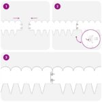 vidaXL Obrubník trávnika 30 pcs 103 x 20 cm Oceľ Antracitová – Obrázok 8