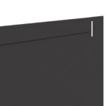 vidaXL Obrubník trávnika 10 pcs 102 x 15 x 4 cm Oceľ Čierna – Obrázok 7