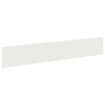 vidaXL Obrubník trávnika 30 ks 100 x 18 cm Oceľ Biela – Obrázok 2