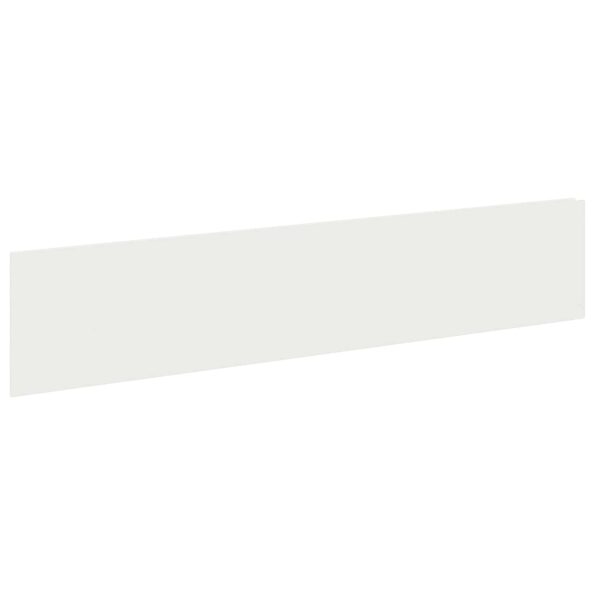 vidaXL Obrubník trávnika 10 ks 100 x 22 cm Oceľ Biela – Obrázok 2