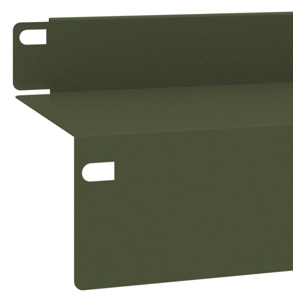 vidaXL Obrubník trávnika 30 ks 100 x 10 x 8 cm Oceľ Olivovo zelená – Obrázok 6