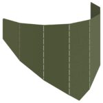 vidaXL Obrubník trávnika 100 x 45 cm Oceľ Olivovo zelená – Obrázok 2