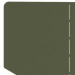 vidaXL Obrubník trávnika 100 x 45 cm Oceľ Olivovo zelená – Obrázok 6
