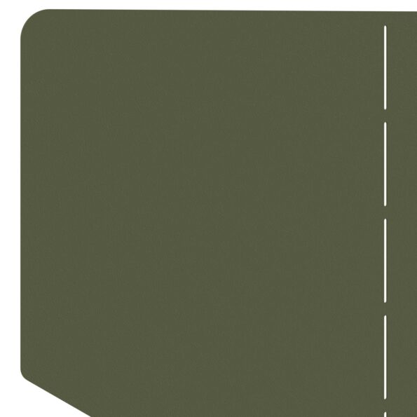 vidaXL Obrubník trávnika 100 x 45 cm Oceľ Olivovo zelená – Obrázok 6