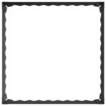 vidaXL Obrubník trávnika 60 x 60 x 20 cm Oceľ Čierna – Obrázok 4