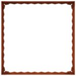 vidaXL Obrubník trávnika 4 pcs 60 x 60 x 20 cm Oceľ Hrdzavý – Obrázok 6