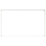 vidaXL Obrubník trávnika 4 ks 100 x 60 x 20 cm Oceľ Biela – Obrázok 5