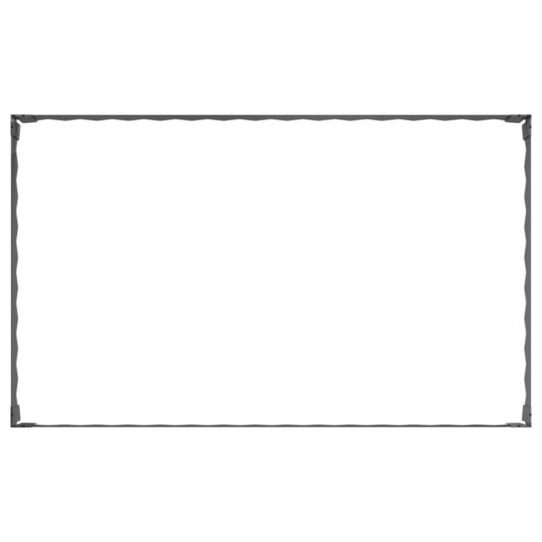 vidaXL Obrubník trávnika 100 x 60 x 20 cm Oceľ Antracitová – Obrázok 4