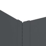 vidaXL Obrubník trávnika 100 x 60 x 20 cm Oceľ Antracitová – Obrázok 5