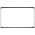 vidaXL Obrubník trávnika 4 ks 100 x 60 x 35 cm Oceľ Čierna – Obrázok 5