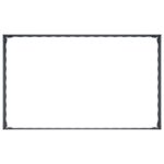 vidaXL Obrubník trávnika 100 x 60 x 35 cm Oceľ Antracitová – Obrázok 4