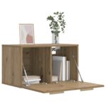 vidaXL Nástenná skrinka 60 x 36,5 x 35 cm Kompozitné drevo Dub artisan – Obrázok 2