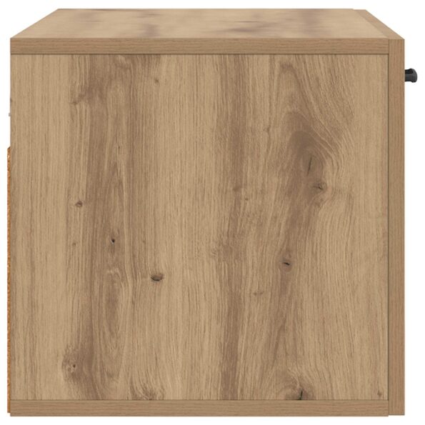 vidaXL Nástenná skrinka 60 x 36,5 x 35 cm Kompozitné drevo Dub artisan – Obrázok 3