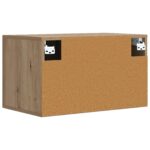 vidaXL Nástenná skrinka 60 x 36,5 x 35 cm Kompozitné drevo Dub artisan – Obrázok 4