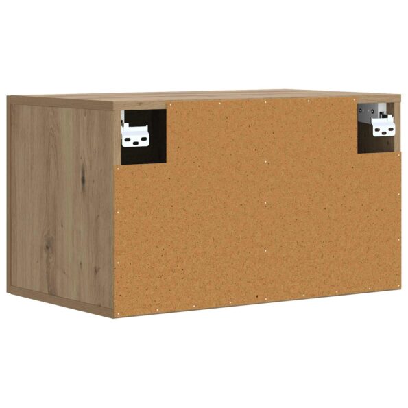 vidaXL Nástenná skrinka 60 x 36,5 x 35 cm Kompozitné drevo Dub artisan – Obrázok 4