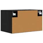 vidaXL Nástenná skrinka Čierny dub 60 x 36,5 x 35 cm Kompozitné drevo – Obrázok 4