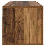 vidaXL Nástenná skrinka Nástenná montáž Staré drevo 80 x 36,5 x 35 cm – Obrázok 3