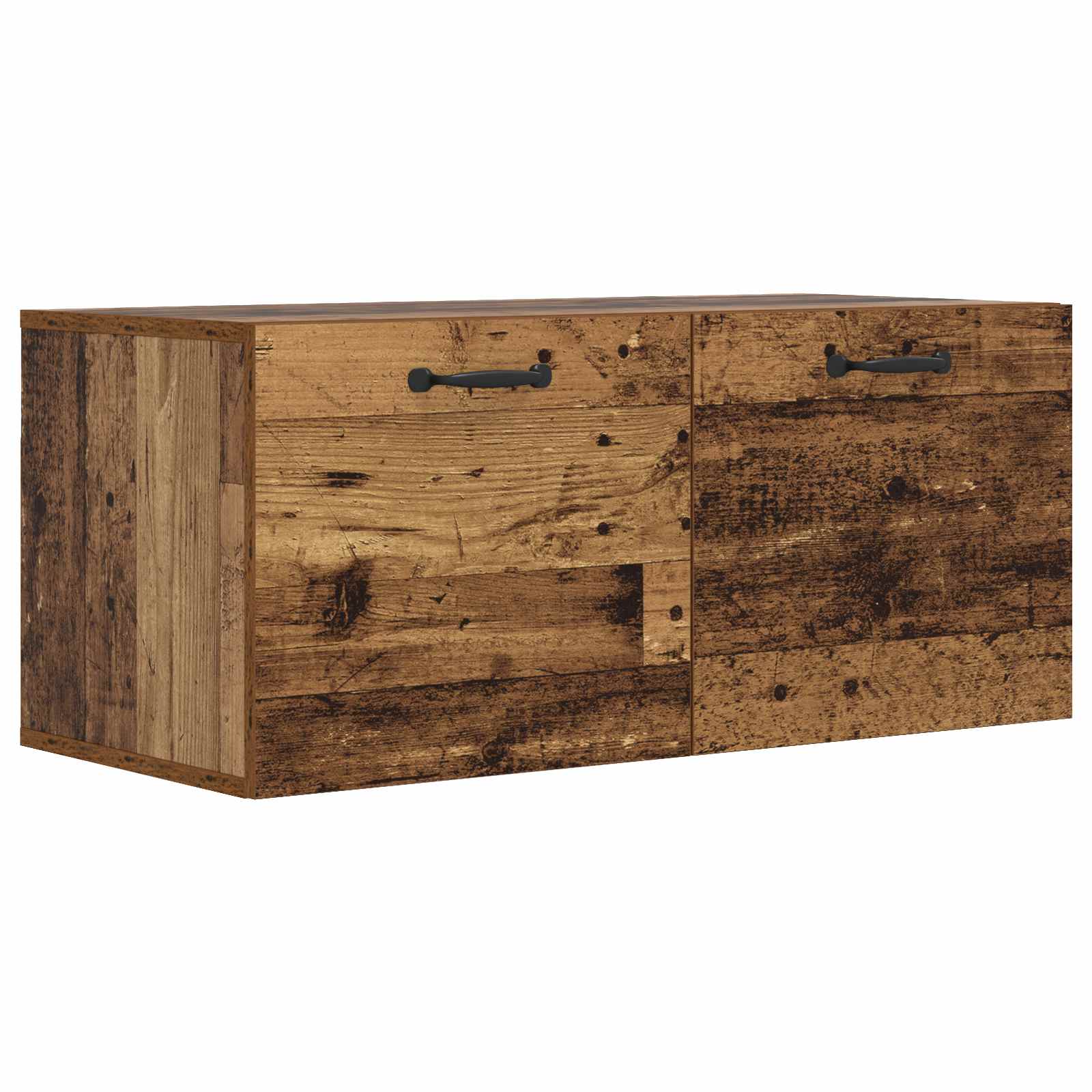 8009817_1.jpg vidaXL Nástenná skrinka Nástenná montáž Staré drevo 80 x 36,5 x 35 cm – Obrázok 1