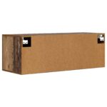 vidaXL Nástenná skrinka Staré drevo 100 x 36,5 x 35 cm – Obrázok 4
