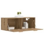 vidaXL Nástenná skrinka 100 x 36,5 x 35 cm Kompozitné drevo – Obrázok 2