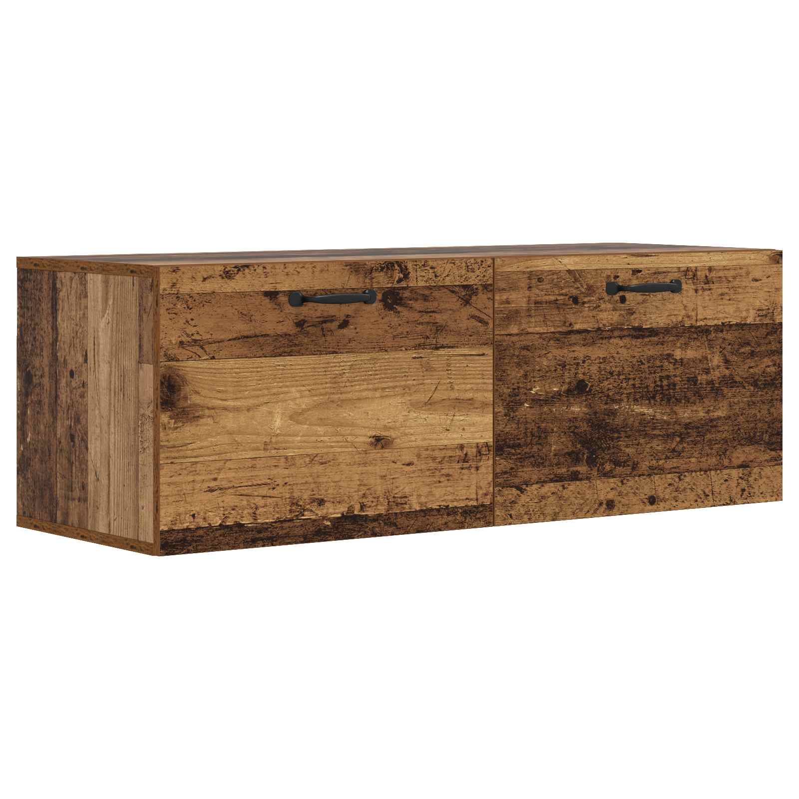 8009833_1.jpg vidaXL Nástenná skrinka Staré drevo 100 x 36,5 x 35 cm – Obrázok 1