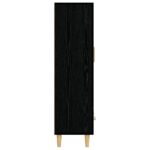 vidaXL Highboard Čierny dub 70 x 31 x 115 cm Kompozitné drevo – Obrázok 3