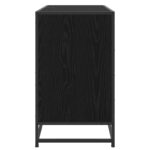 vidaXL Zásuvkový kabinet 3-Šuplík Čierny dub 70 x 41 x 70 cm – Obrázok 3