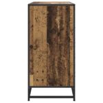 vidaXL Zásuvkový kabinet 4-Šuplík Staré drevo 70 x 41 x 83,5 cm – Obrázok 3
