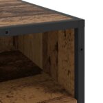vidaXL Zásuvkový kabinet 4-Šuplík Staré drevo 70 x 41 x 83,5 cm – Obrázok 5