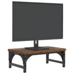 vidaXL Stojan na monitor Staré drevo 37 x 23 x 14 cm PB – Obrázok 2