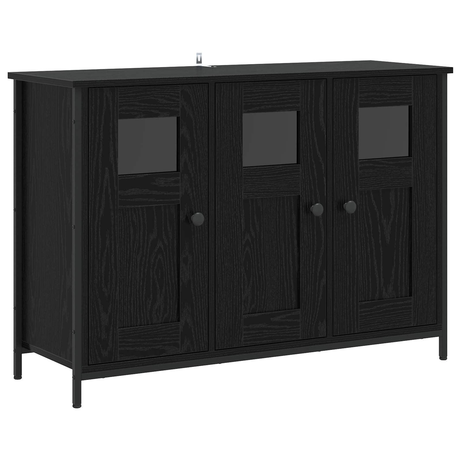 8010906_1.jpg vidaXL Servírovacia skriňa Čierny dub 100 x 35 x 70 cm – Obrázok 1