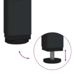 vidaXL Servírovacia skriňa Čierny dub 100 x 35 x 70 cm – Obrázok 5